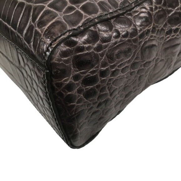 Michael Kors Hamilton Multifunction Tote Large Charcoal Croc Leather MRP $398 - Picture 8 of 16